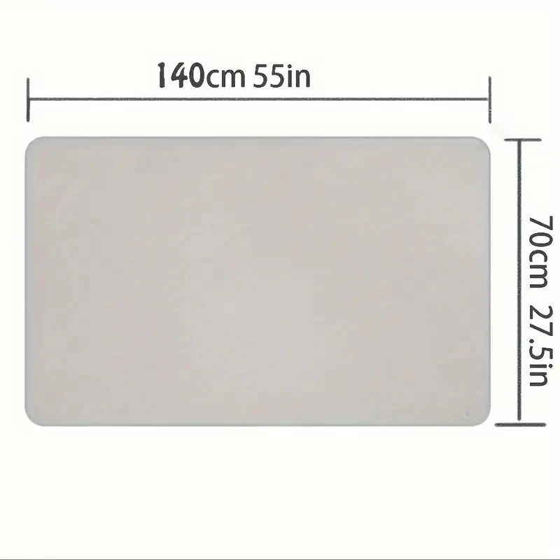 3-Piece Coral Velvet Bath Towel Set - Soft & Quick Dry