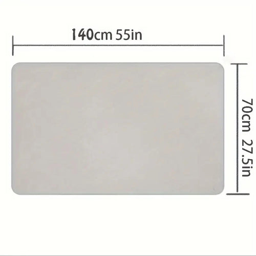 3-Piece Coral Velvet Bath Towel Set - Soft & Quick Dry