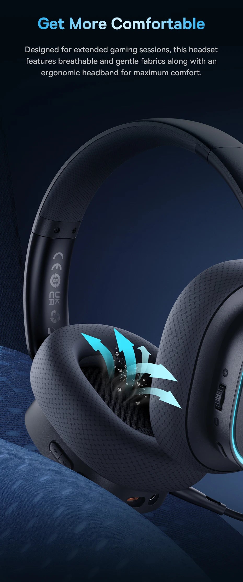 Baseus GH02 Gaming Wireless Headphone